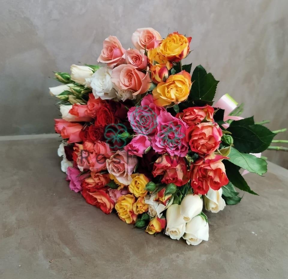 Букет цветов из: Розы в Каменке Архангельской области