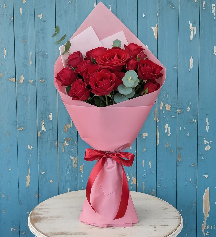 Букет цветов из: Розы в Каменке Архангельской области