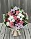 Букет цветов из: Альстромерии, Гвоздики, Розы и Хризантемы в Каменке Архангельской области