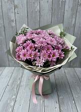 Букет цветов из:  Хризантемы в Каменке Архангельской области