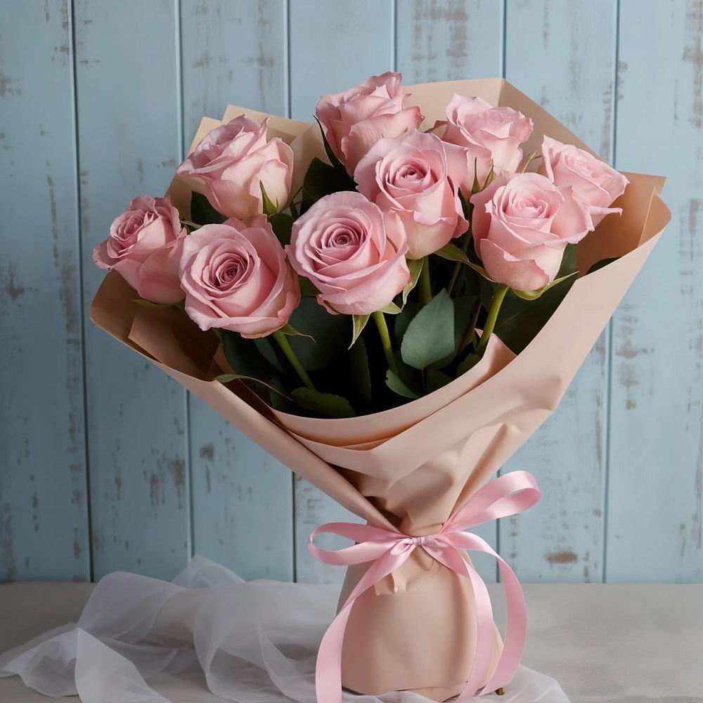 Букет цветов из: Розы в Каменке Архангельской области