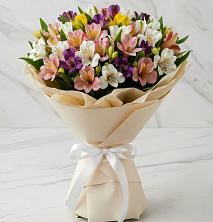 Букет цветов из:  Альстромерии в Каменке Архангельской области