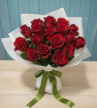 Букет Красные розы в Каменке Архангельской области