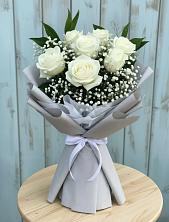 Букет цветов из:  Розы в Каменке Архангельской области