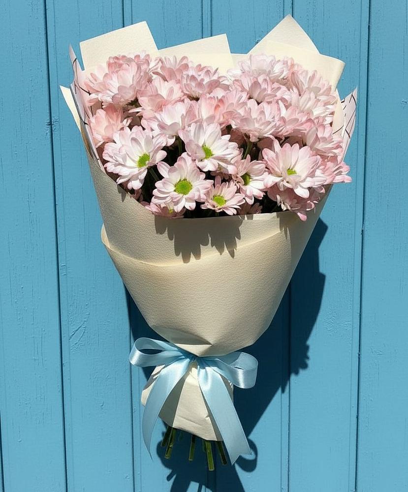 Букет цветов из: Хризантемы в Каменке Архангельской области