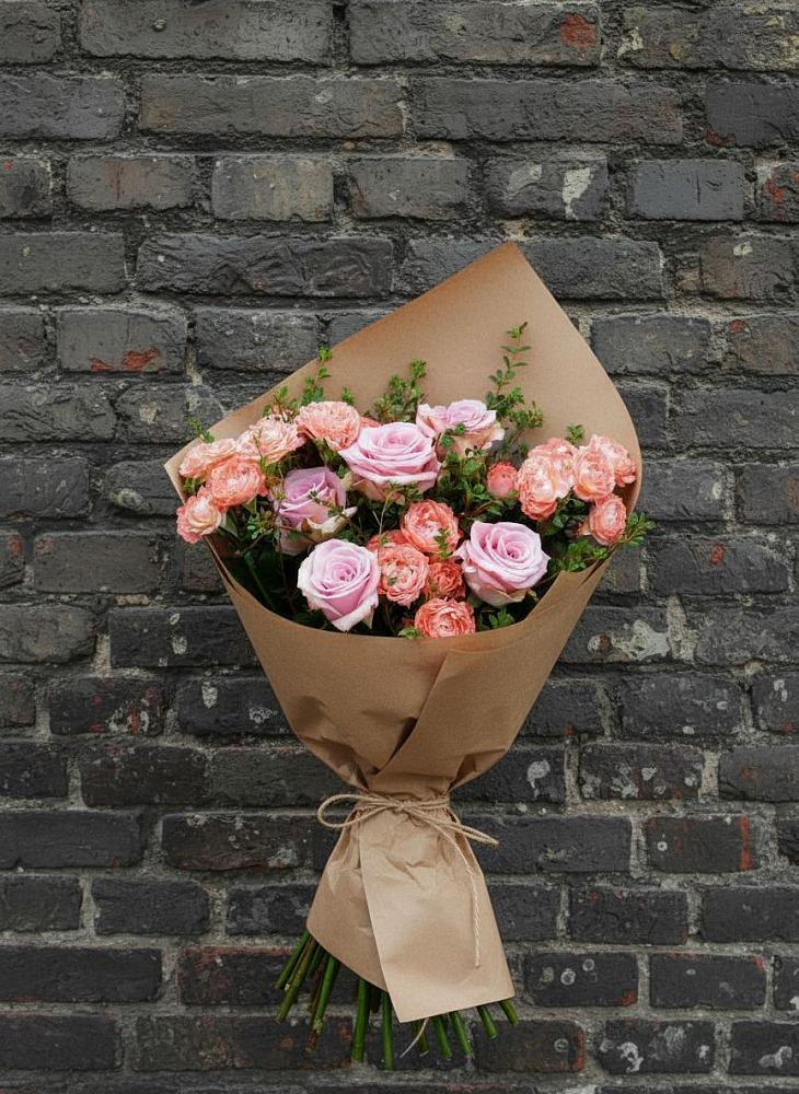 Букет цветов из: Розы в Каменке Архангельской области