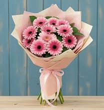 Букет цветов из:  Герберы #REPLACE_PRED# Каменке Архангельской области